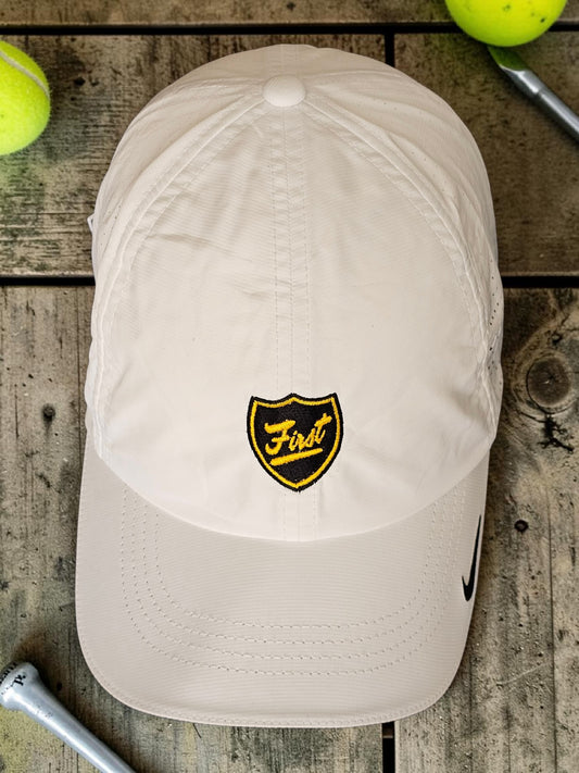 🎾 Nike Heritage86 Dri-FIT Performance Cap – White / "First" Edition
