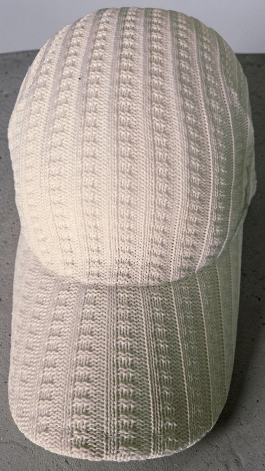 Vintage Jordan Jumpman Knit Cap – Creme/Off-White – Strick-Optik – Gr. M/L