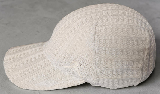 Vintage Jordan Jumpman Knit Cap – Creme/Off-White – Strick-Optik – Gr. M/L