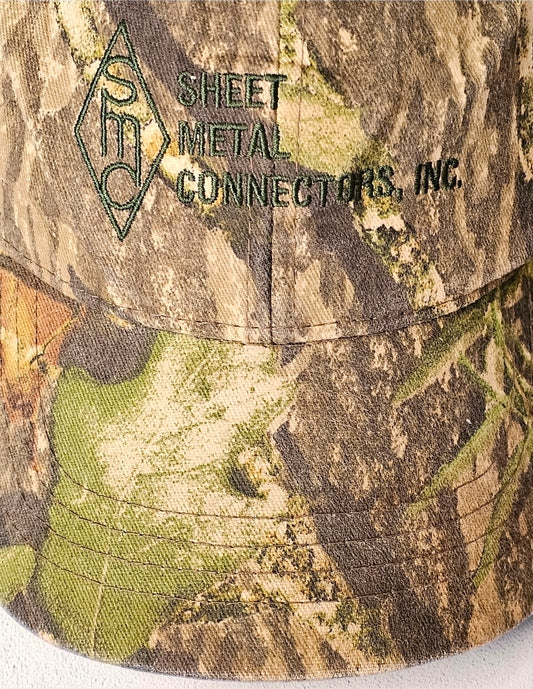 🌲 Vintage Camo Trucker Cap – Sheet Metal Connectors, Inc. 🌲