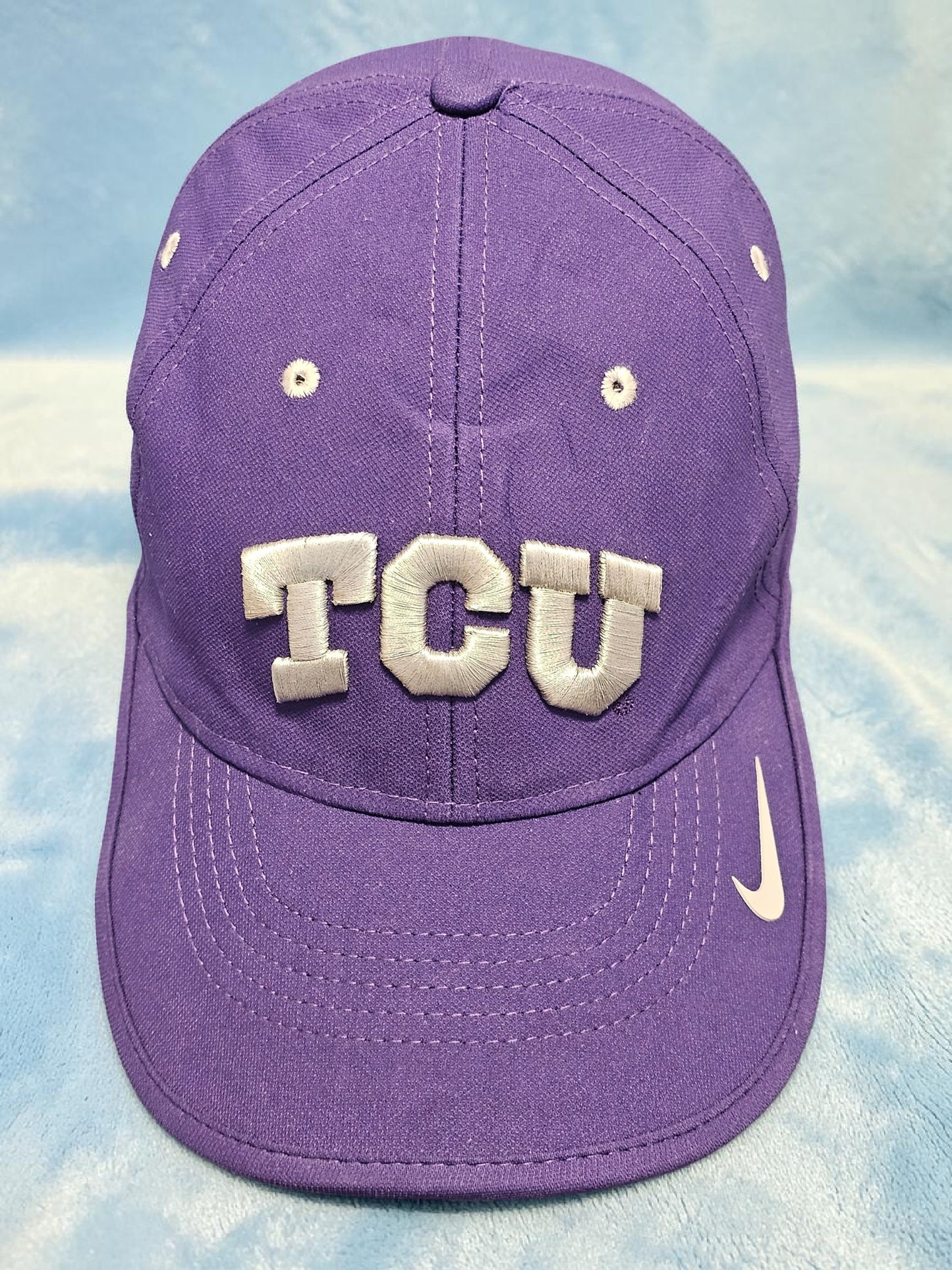 🟣 Nike Golf Legacy 91 TCU Horned Frogs Dri-FIT Cap – Lila