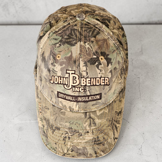 🧢 Vintage Camo "John B. Bender Inc." Trucker Cap