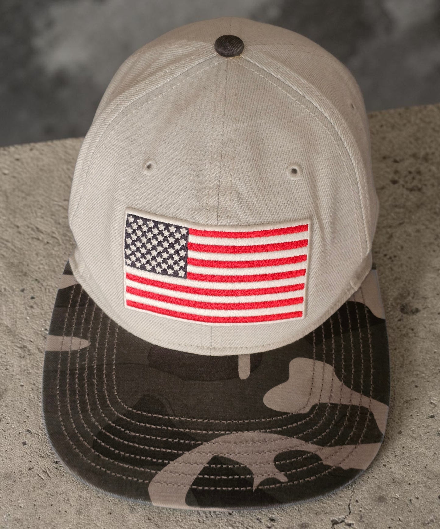 '47 Brand Snapback Cap – US Flagge & Camo-Design – Operation Hat Trick (OHT) Edition 🇺🇸🪖