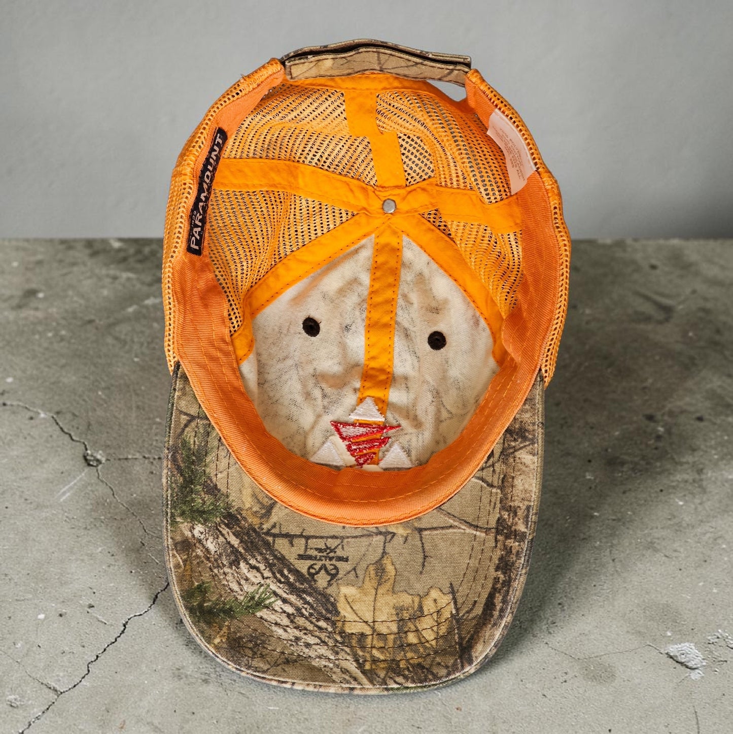 🧢 Vintage Realtree Camo Trucker Hat – Capital Paving & Construction