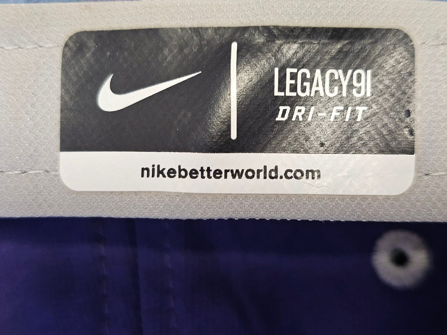 🟣 Nike Golf Legacy 91 TCU Horned Frogs Dri-FIT Cap – Lila