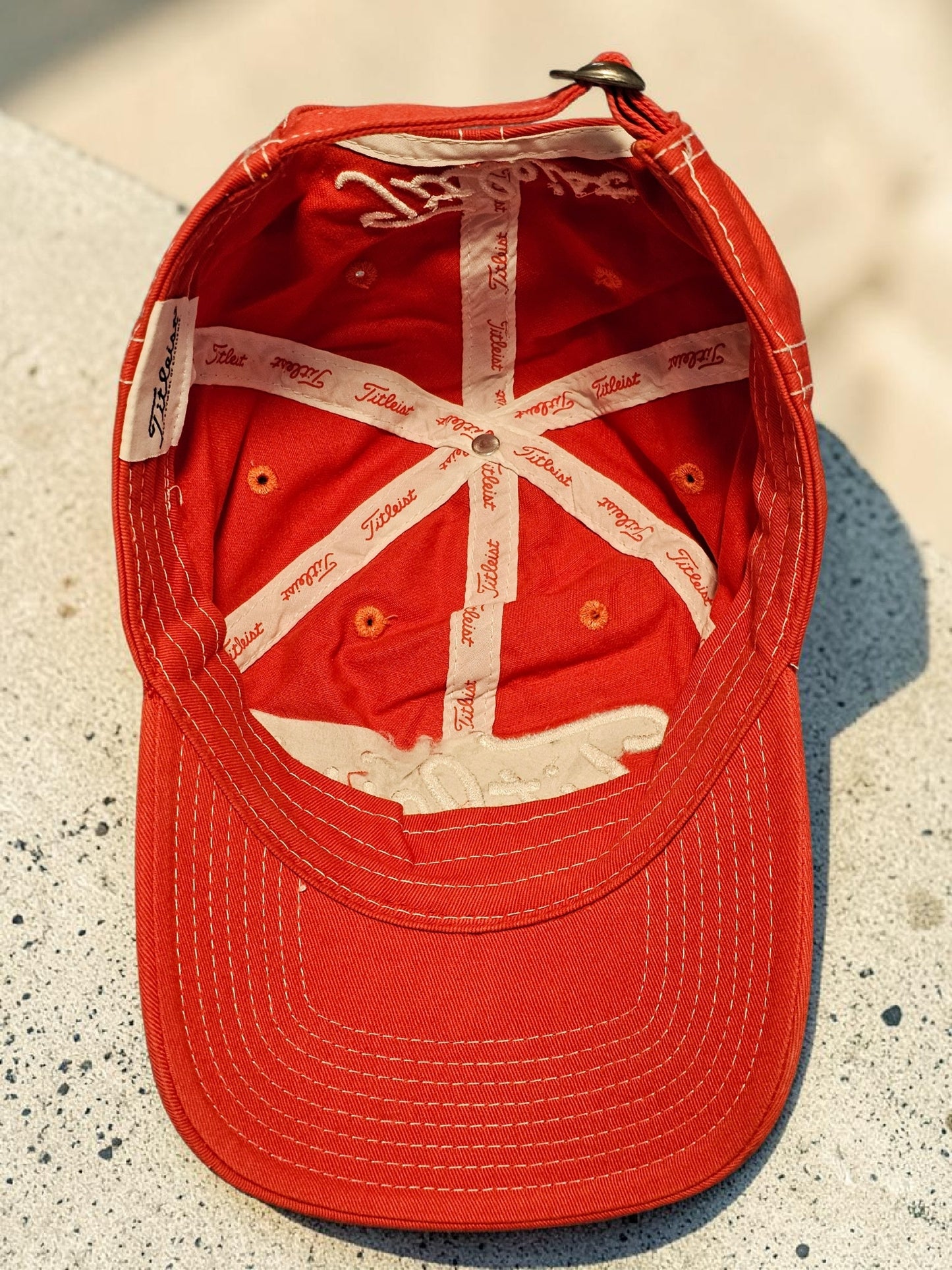 🧢 Titleist Golf Cap – Vintage Style Pro V1 & FootJoy Edition