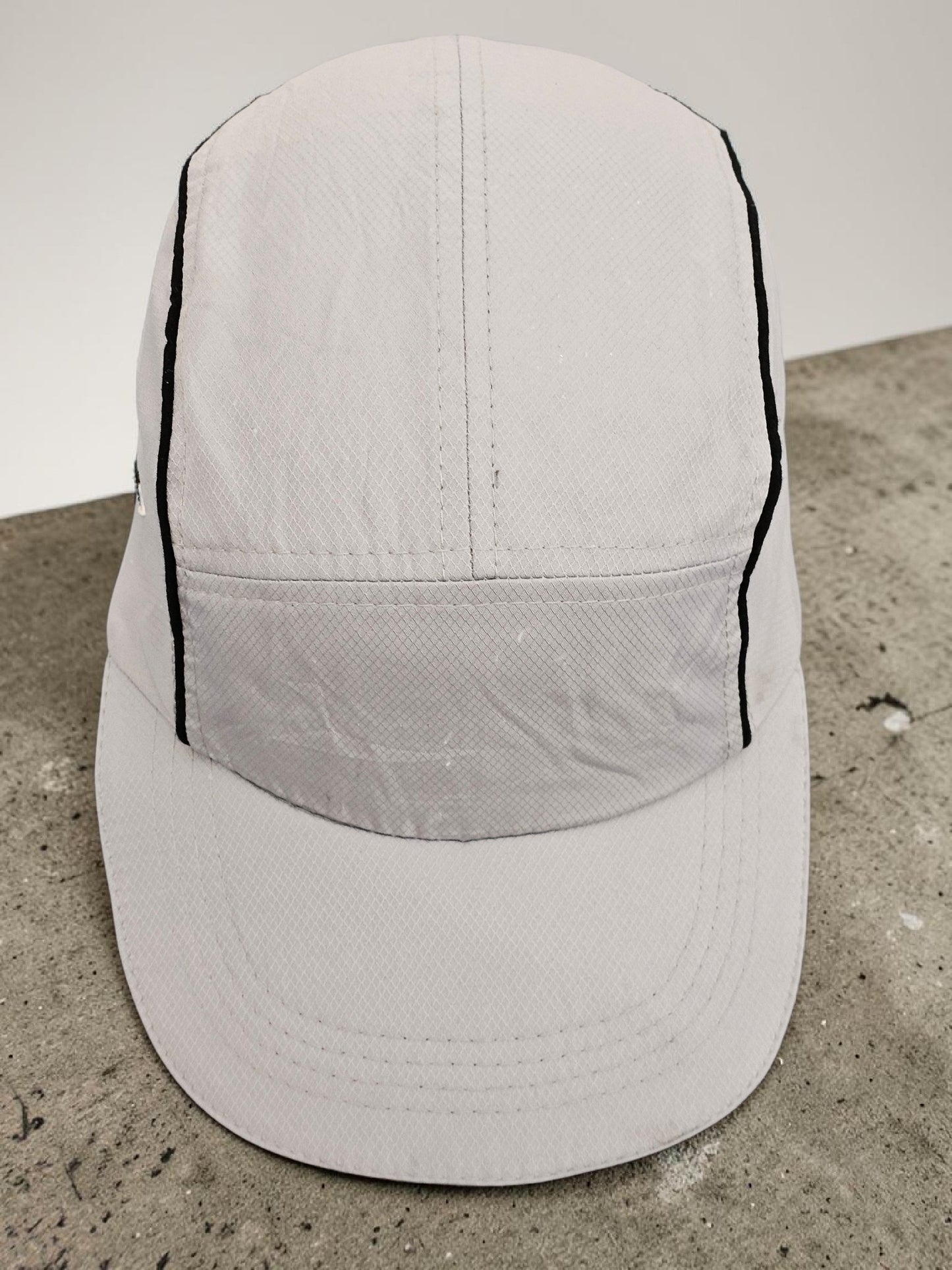 Lacoste Sport Vintage 5-Panel Cap – Hellgrau Ripstop 🐊 S